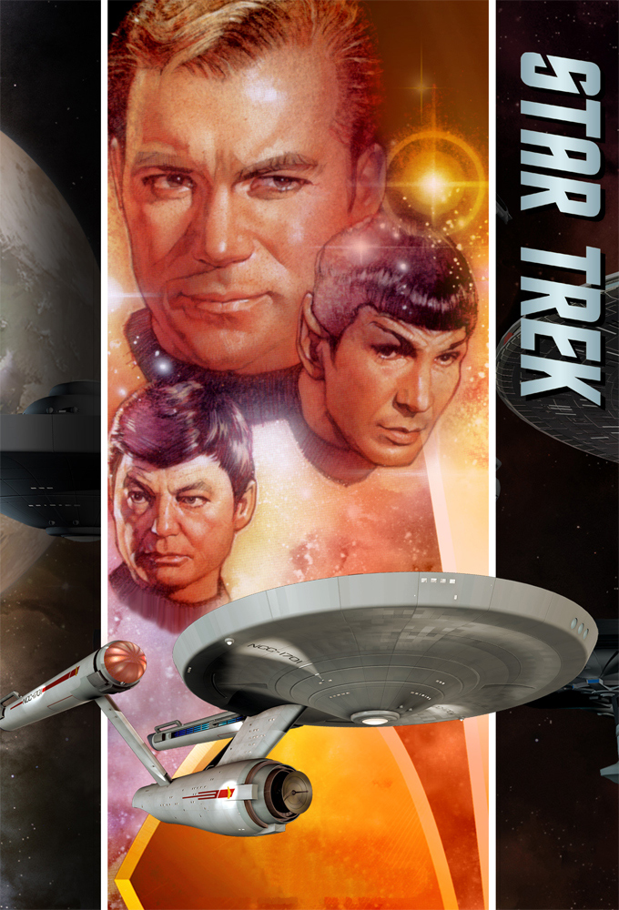 Poster Raumschiff Enterprise
