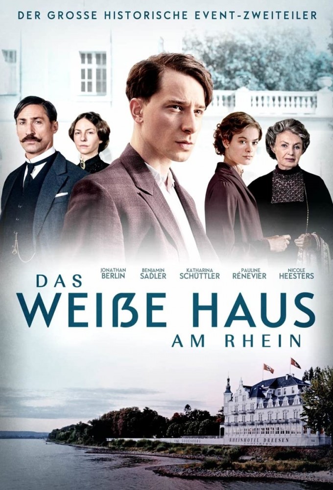 Poster Das weisse Haus am Rhein
